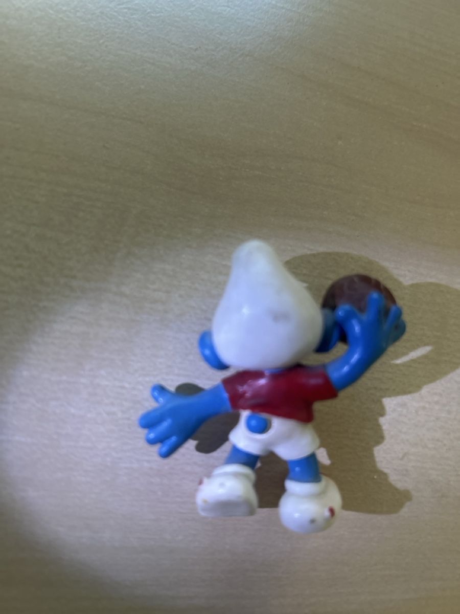 Schleich Statuette: Schlumpf Handballer – Usato da Aarau venduto da R-O-G-E-R 2