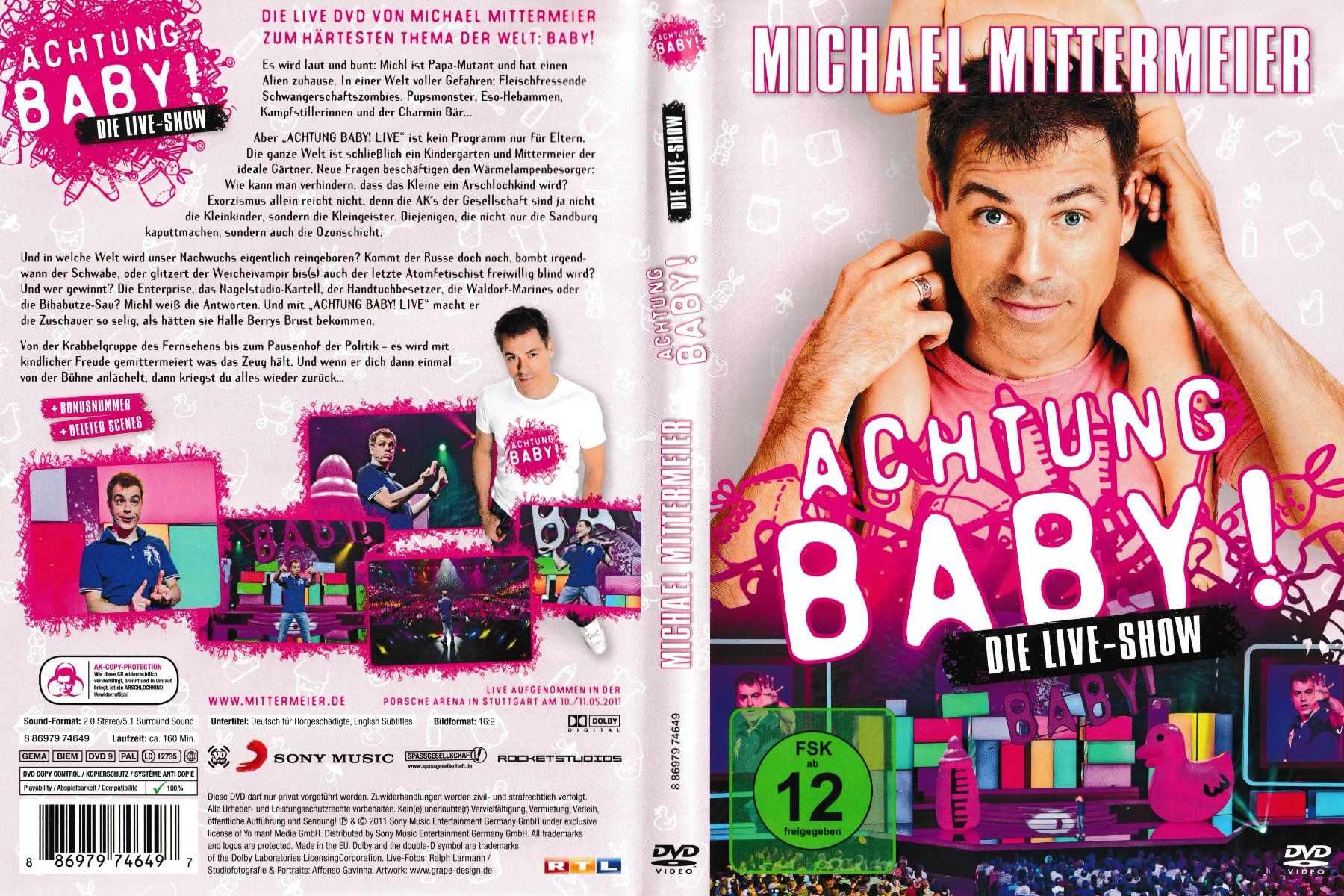 Alle DVDs: DVD - Michael Mittermeier - Achtung Baby! – Gebraucht aus Langnau am Albis von MediaRescuerKeLoX
