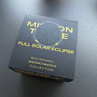 Swatch x OMEGA  MISSION TO THE SUN  FULL SOLAR ECLIPSE