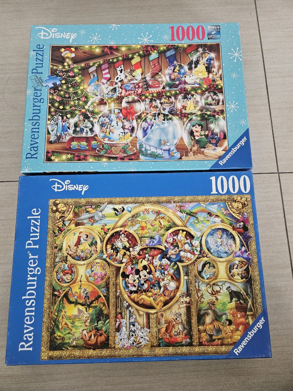 Ravensburger Puzzle: Ravensburger Puzzle Disney, 2 Stk., 1000 Teile – Usato da Arni AG venduto da Silverstar_01