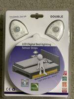 LED Bettbeleuchtung Sensorstreifen Set Double 2x260cm