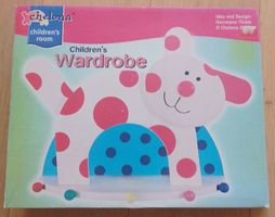 Chelona Kindergarderobe Birken Holz 25 x 35 x 21 cm