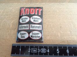 Nostalgie Werbeschild emailliert, leicht gebogen