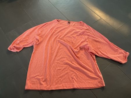 Pink Sommerpullover Gr. 44/46 (XXL) Damen Shirt Top