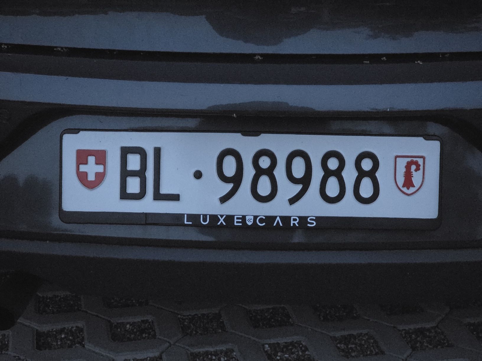 Insegne: BL•98988 Wunschkontrollschilder – Usato da Basel venduto da ko1va 1