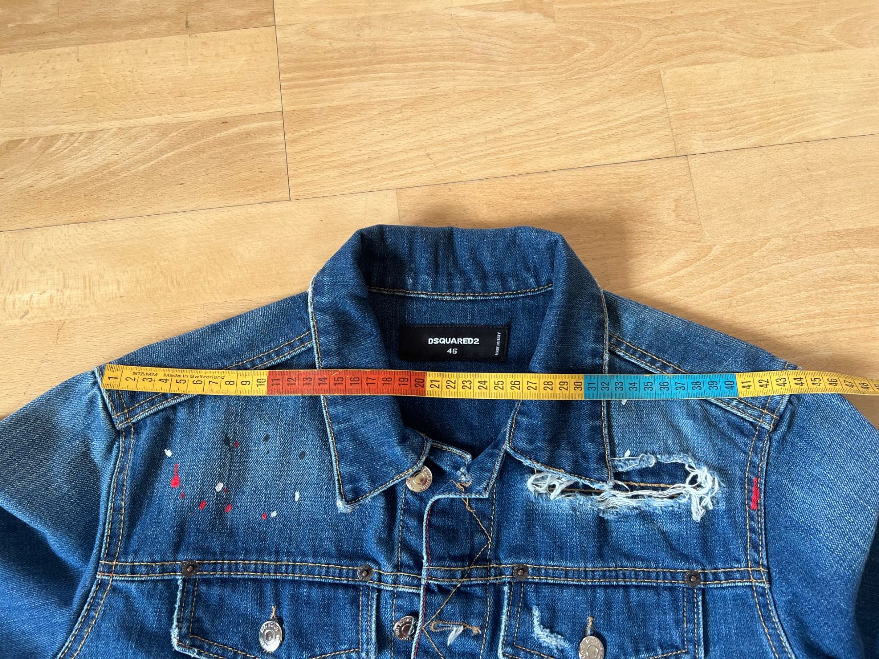 Dsquared2 Giacche: DSQUARED2 Jeans Jacke Gr. 46 – Nuovo (secondo la descrizione) da Worb venduto da farben20zauber 5