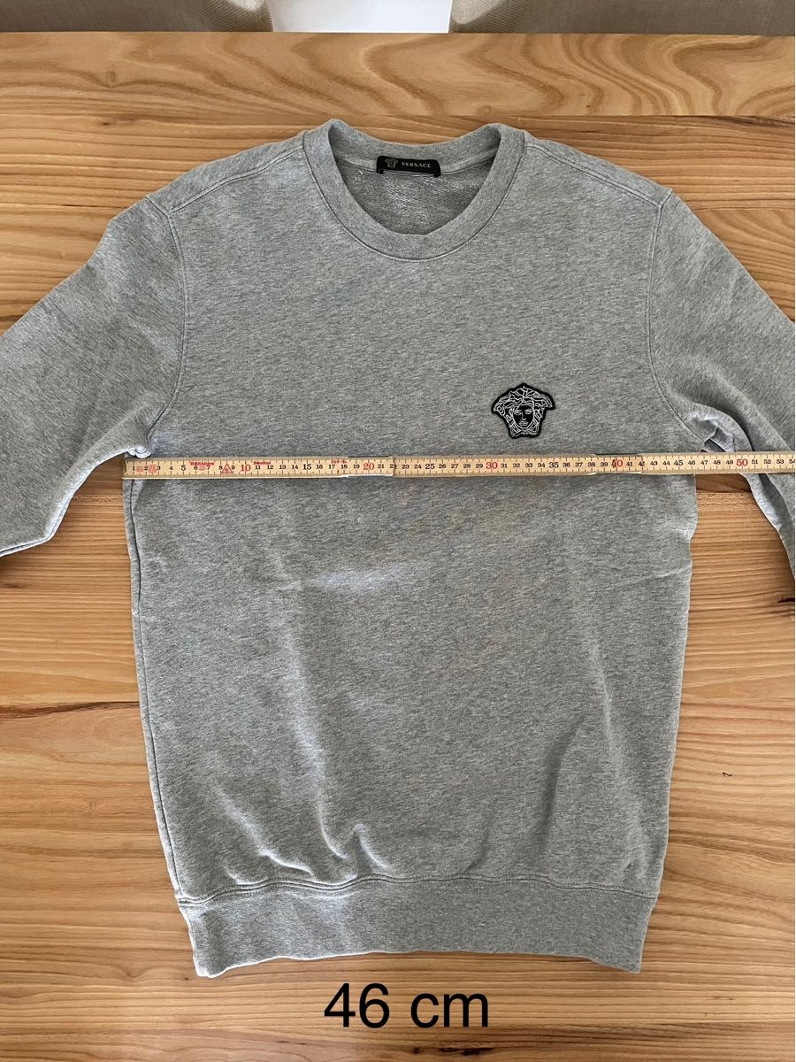 Versace Maglioni & Felpe: Versace Herren Pullover Grau Gr.XS - Top Zustand! – Usato da Basel venduto da Cristina2015 3
