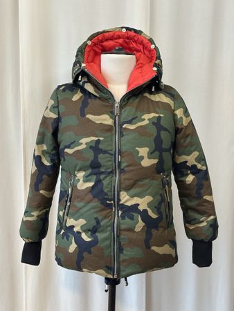 flo-clo Daunenjacke army camouflage ital. 40 unisex
