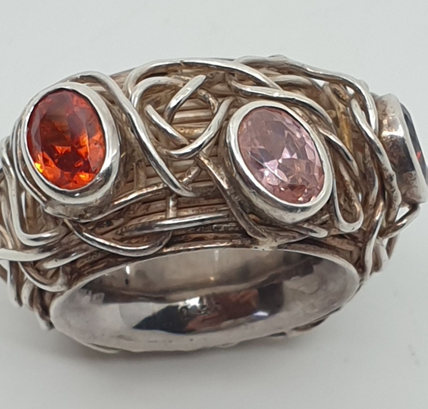 Anelli: Grosser Fingerring Silber 925 – Usato da Emmen venduto da magelan 6