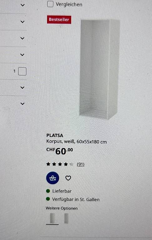 Ikea Armadi: IKEA Platsa Schrank NEU – Nuovo (secondo la descrizione) da Kreuzlingen venduto da fra_b7cl 3