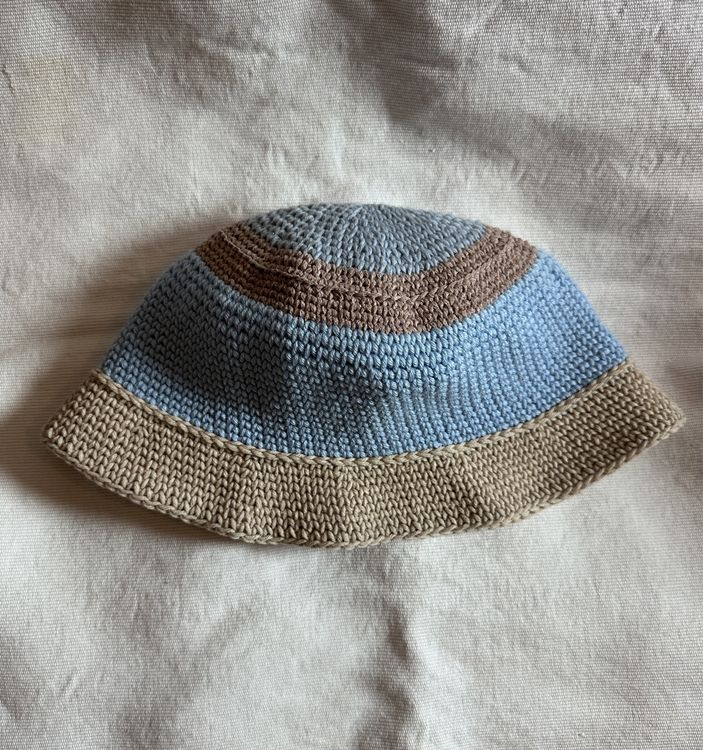 Bonnet/bob Au Crochet Fait Main Rose - Taille Unique - Neuf Avec étiquettes - Style Décontracté