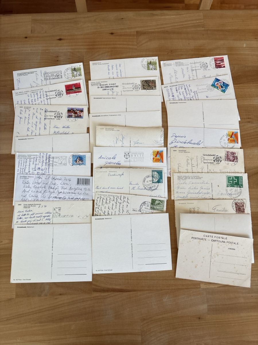 Cartoline postali: AK von Grindelwald – Usato da Rümlang venduto da Brieftaube2 1