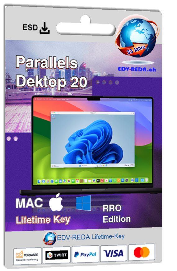 Microsoft Software: Parallels Desktop 20 PRO Edition Lifetime Original – Nuovo (secondo la descrizione) da Langenthal venduto da Reda