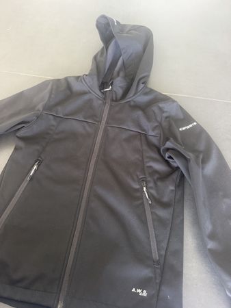 Kinder Softshelljacke Icepeak schwarz Grösse 152 wie neu