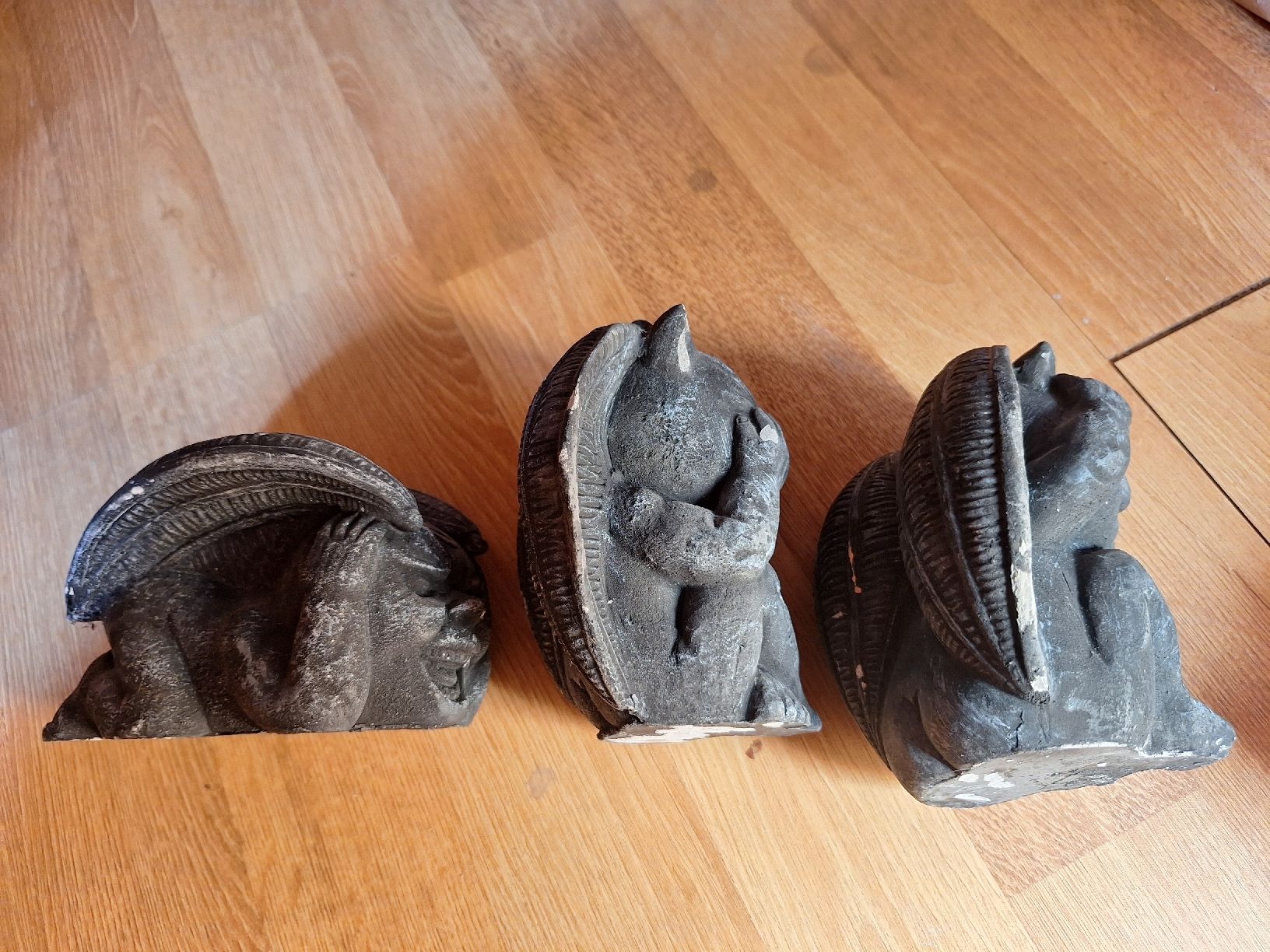 Sculture & Statue: Kleine Gargoyle Statuen – Difettoso da Windisch venduto da loa_ppp2 1