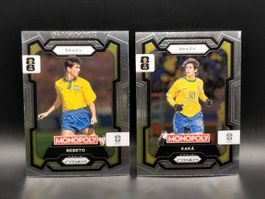 Bebeto / Kaka - Panini Prizm Monopoly - Brasilien