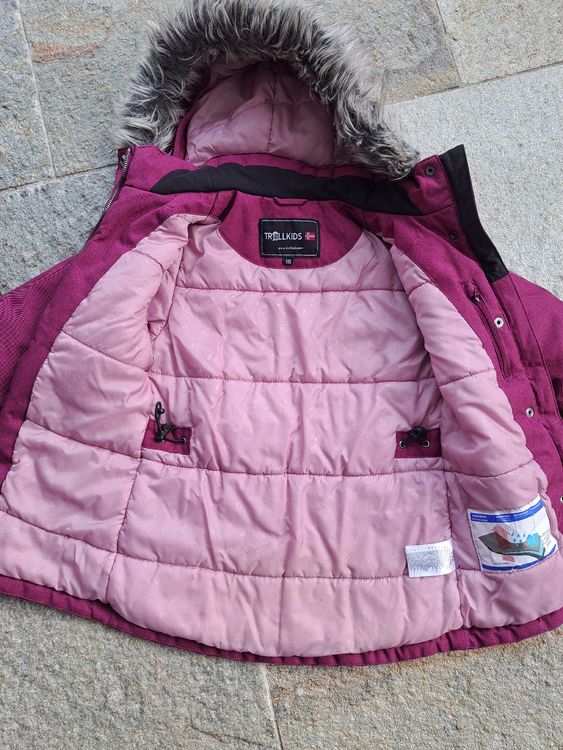 Hood Trollkids Wintermantel 140 Winterjacke Trollkids Oslo Xt 140