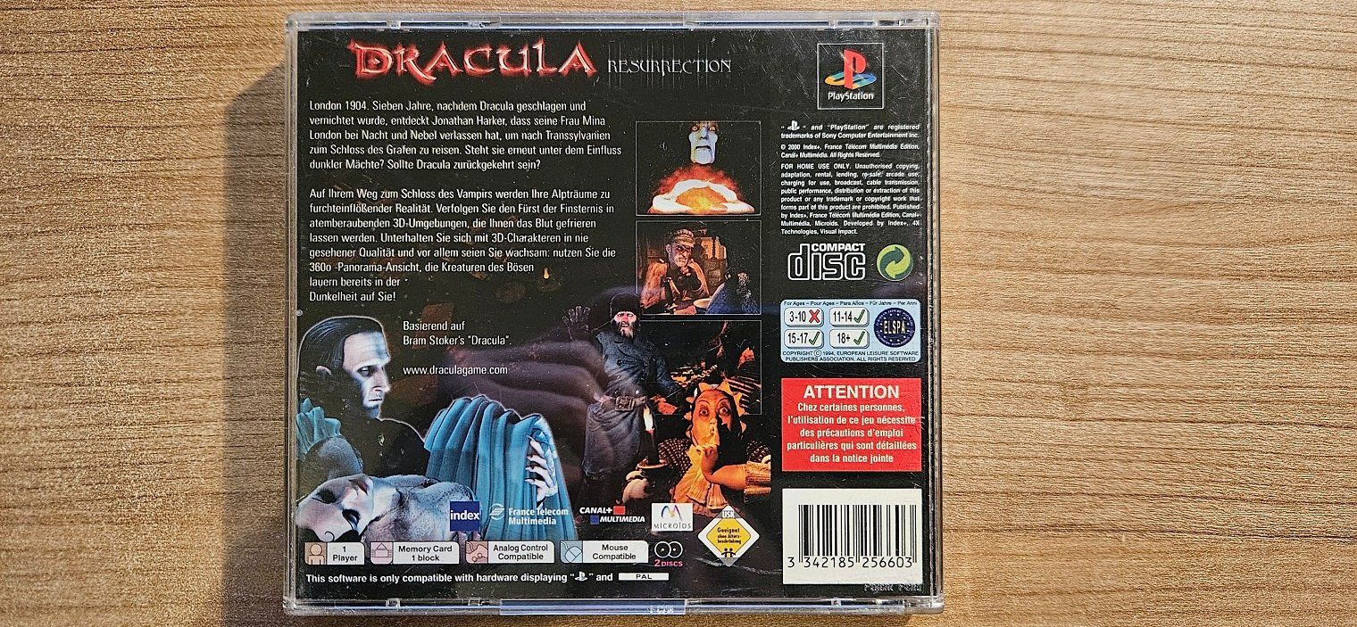 Sony Giochi: Dracula Resurrection – Usato da Winterthur venduto da Men_in_black 1