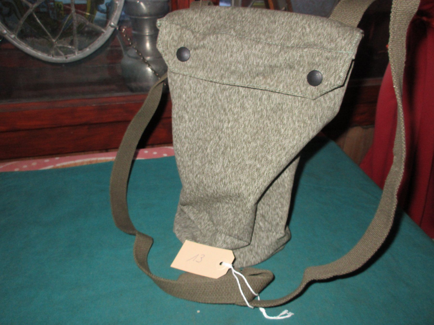 Schweizer Armee Borse: Gasmaskentasche (13) – Usato da Bowil venduto da vifi01 3