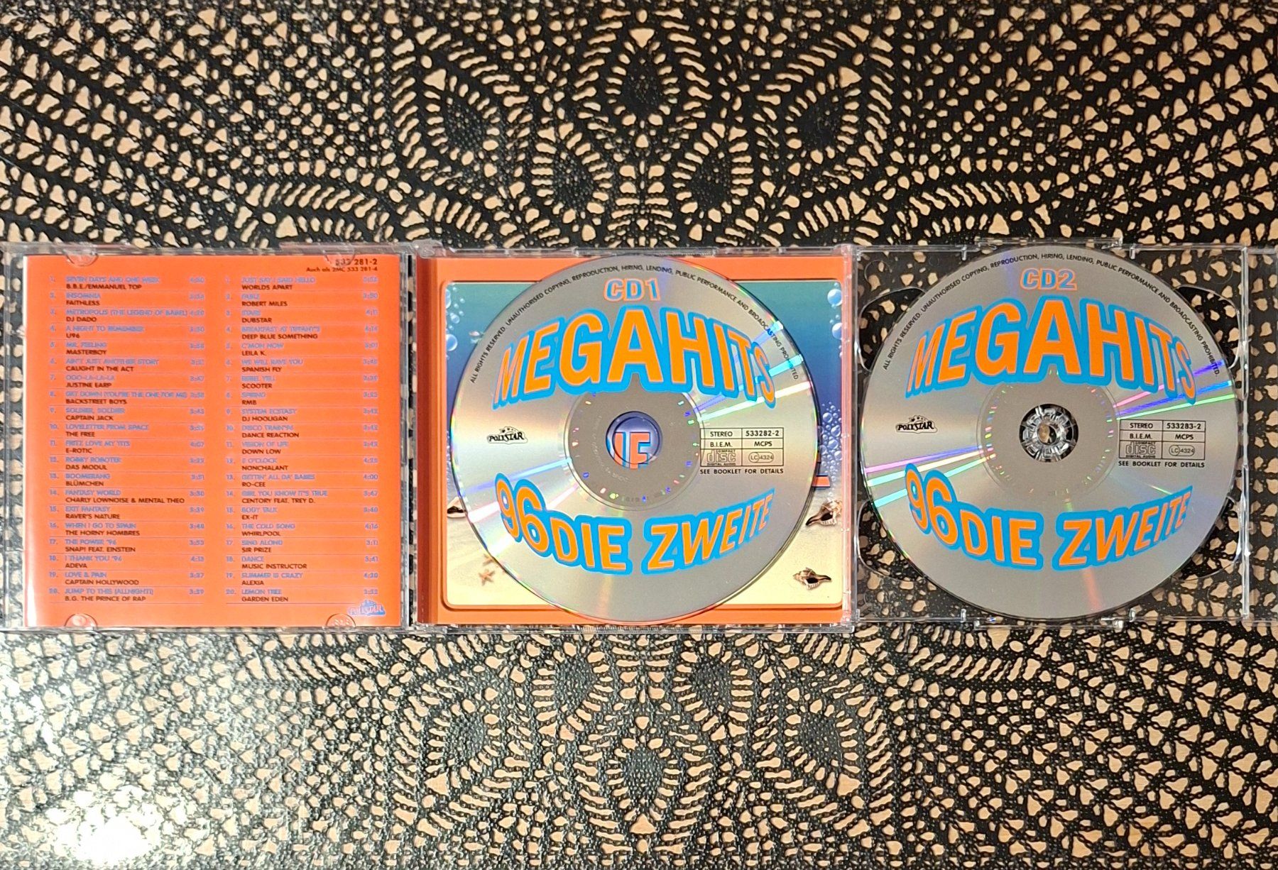 CD: Mega Hits 96 Die Zweite,2CD Pop Hit Compilation Sampler 1996 – Usato da Schönenberg TG venduto da breiti12 2