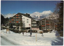FLUMSERBERG Hotel- & Ferienzentrum Gauenpark Auto Skifahrer
