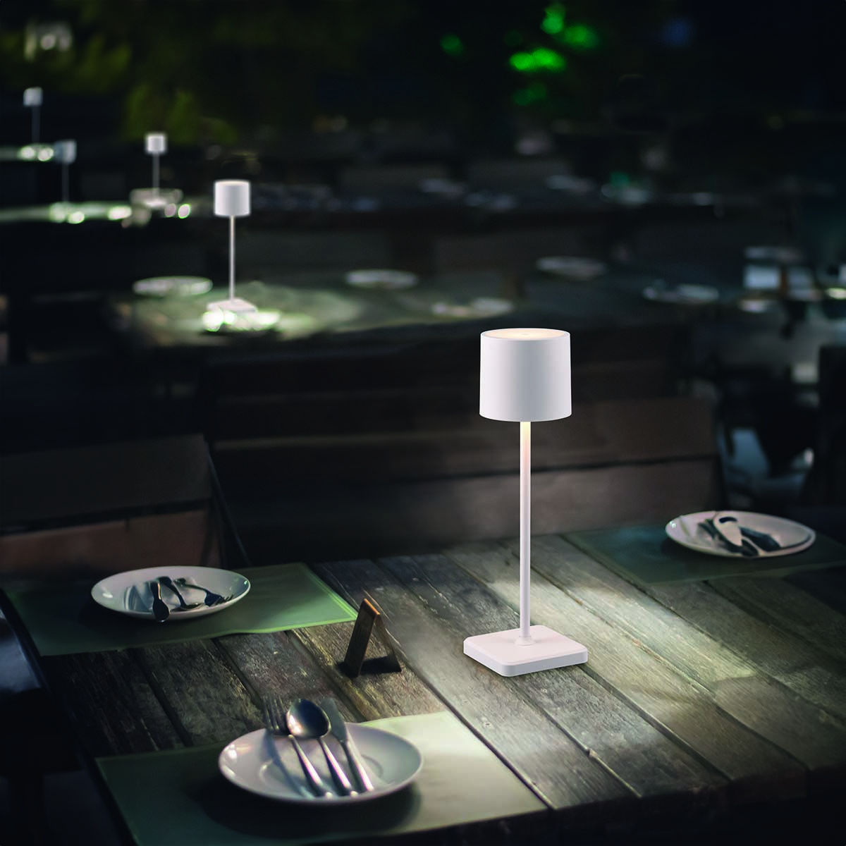 Lampen: Aussen Tischleuchte, IP54, 38 cm Höhe – Neu (gemäss Beschreibung) aus Kreuzlingen von Smart-Light 1