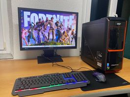 Acer Pradator G3-605 Gaming Pc Setup