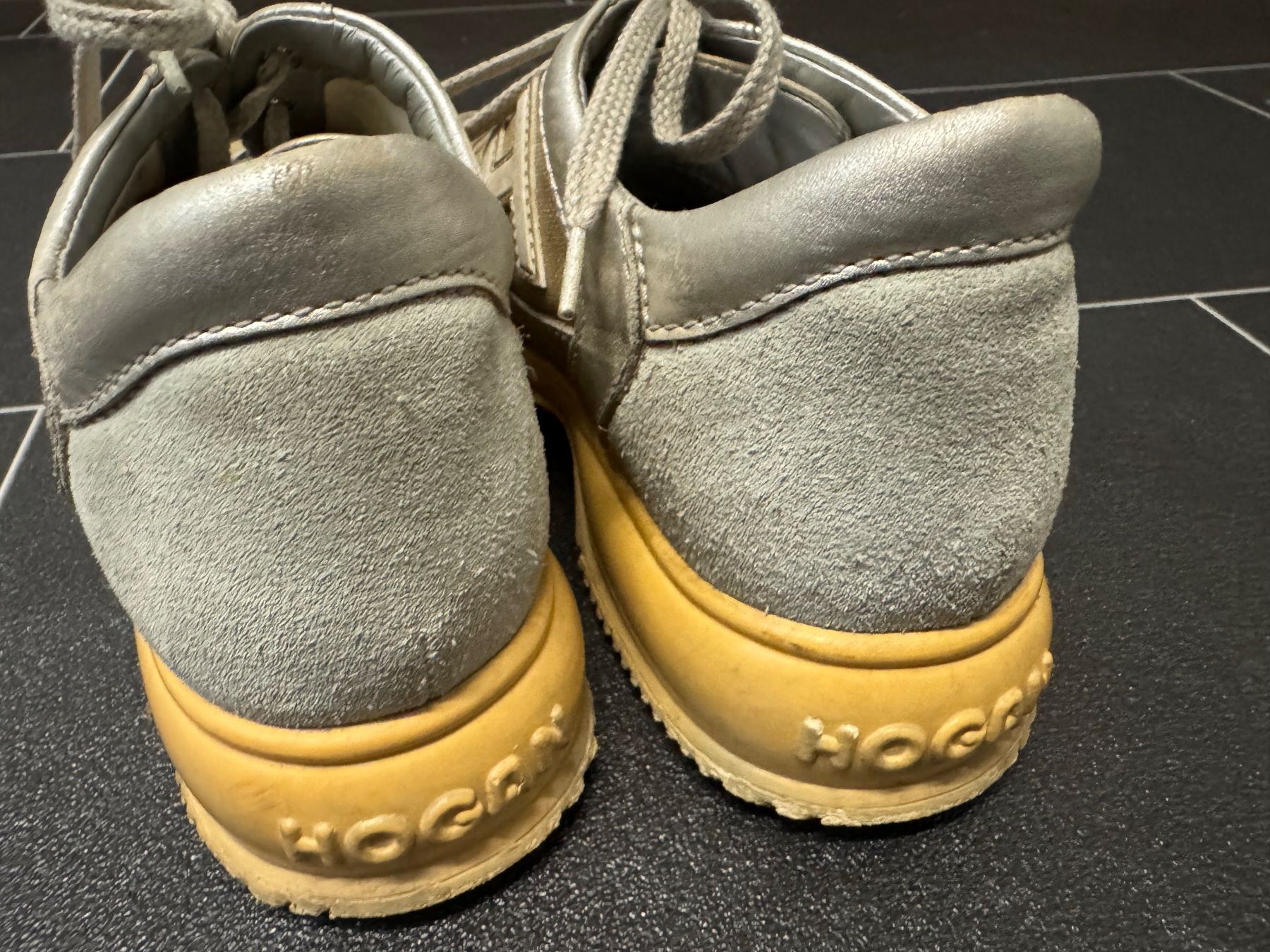 Hogan Scarpe da donna: Original HOGAN Interactive Sneaker - Silber/Beige Gr 34- 35 – Usato da Frenkendorf venduto da Style365 8