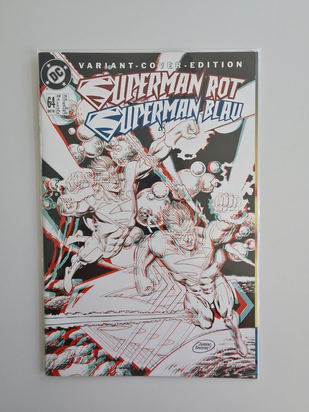 Fumetti: Superman Rot Superman Blau #64 – Usato da Winterthur venduto da Bratwurstbrater