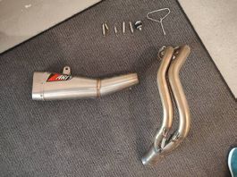 Zard Auspuff Komplettanlage Yamaha MT-07  inkl. Beiblatt