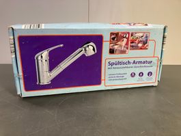neue Spültisch-Armatur m. Geschirrbrause ab 1.-