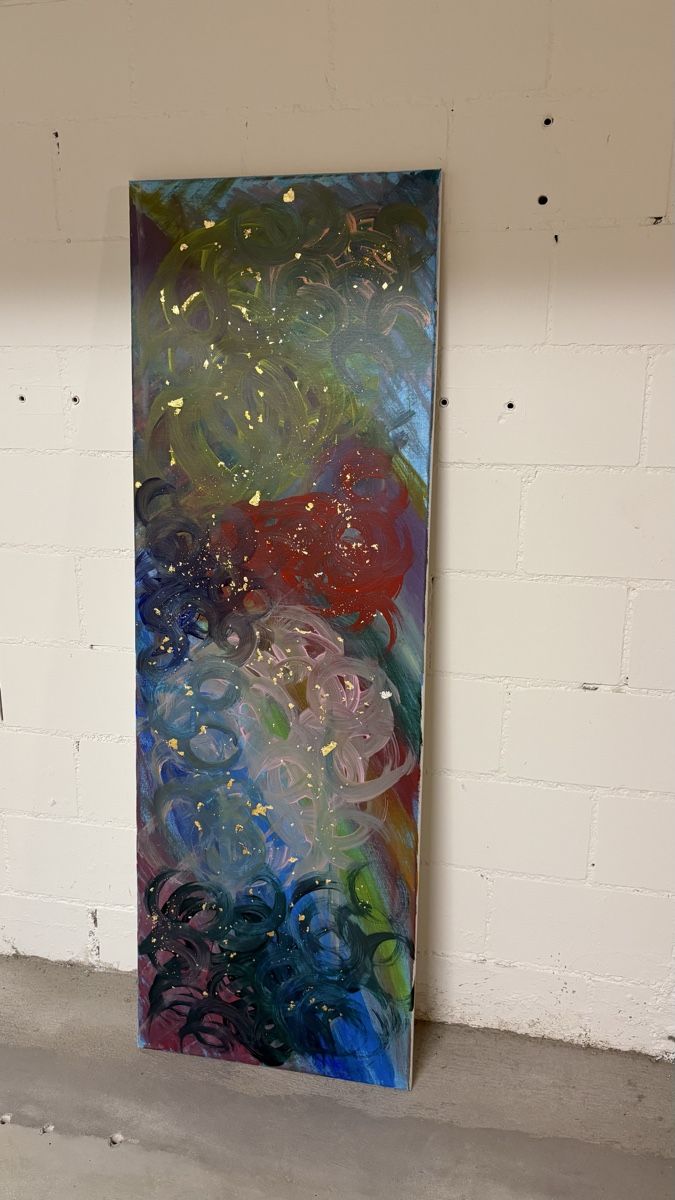 Tableaux: Gemälde mit Blattgold - Einzigartiges Kunstwe – Neuf (Voir description) à Winterthur par kla_qn8d