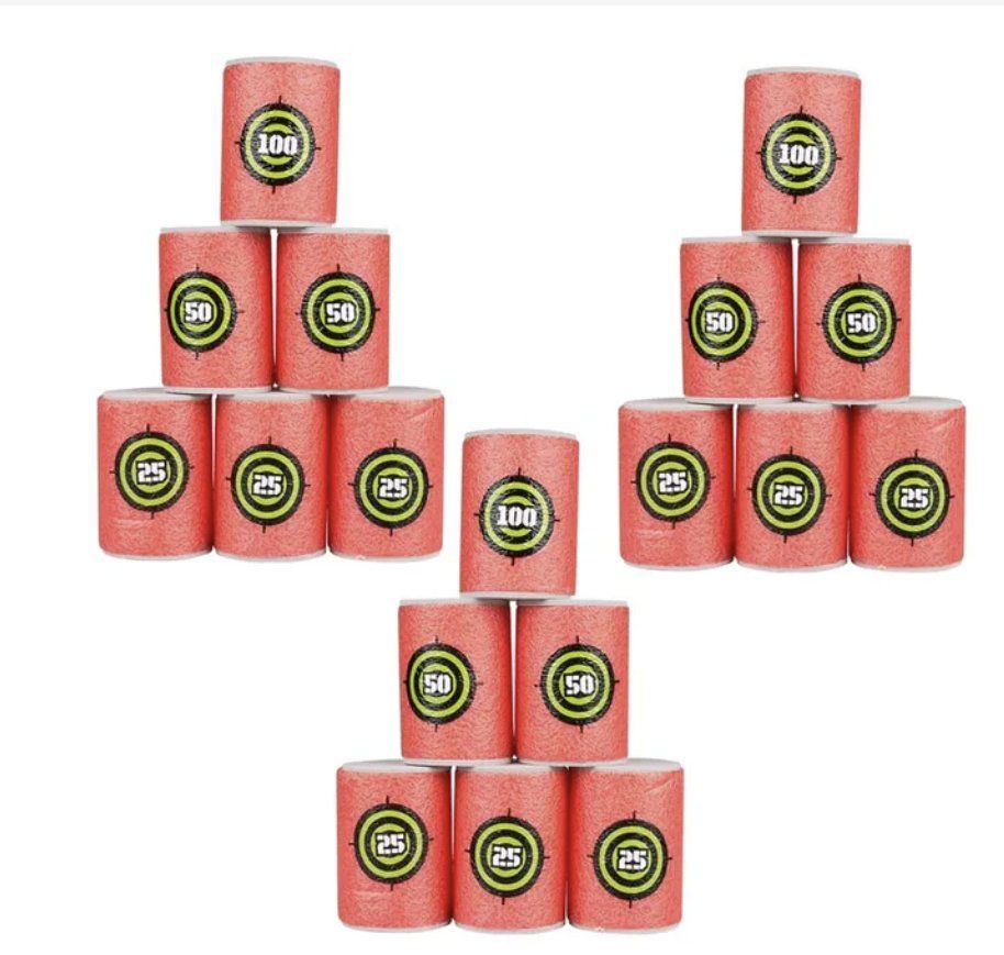 Spielzeuge: 18 Nerf-Kugelschützenscheiben – Neu und originalverpackt aus Gurmels von Swisspod 1