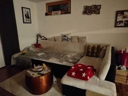 Sofa U-Form mit Ausziehfunktion