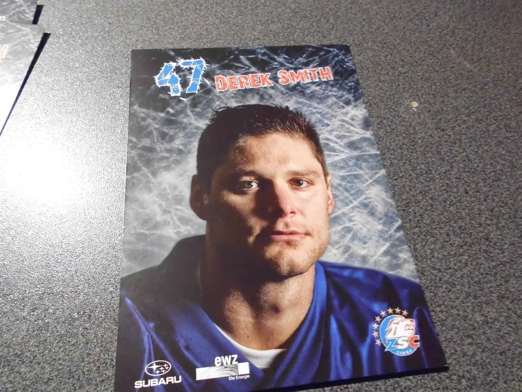 Autographes: ZSC-Autogrammkarte D. Smith  2014/2015 – D'occasion à Zürich par Motzkuh