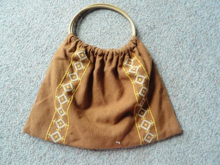 Vintage Handtasche Hand made 70er Jahre Unikat