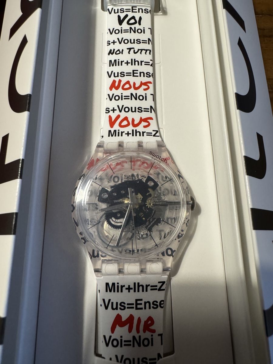 Swatch Orologi: Swatch Aktionärsuhr 2026 NEU – Nuovo e nell'imballaggio originale da Interlaken venduto da Bersen94 1