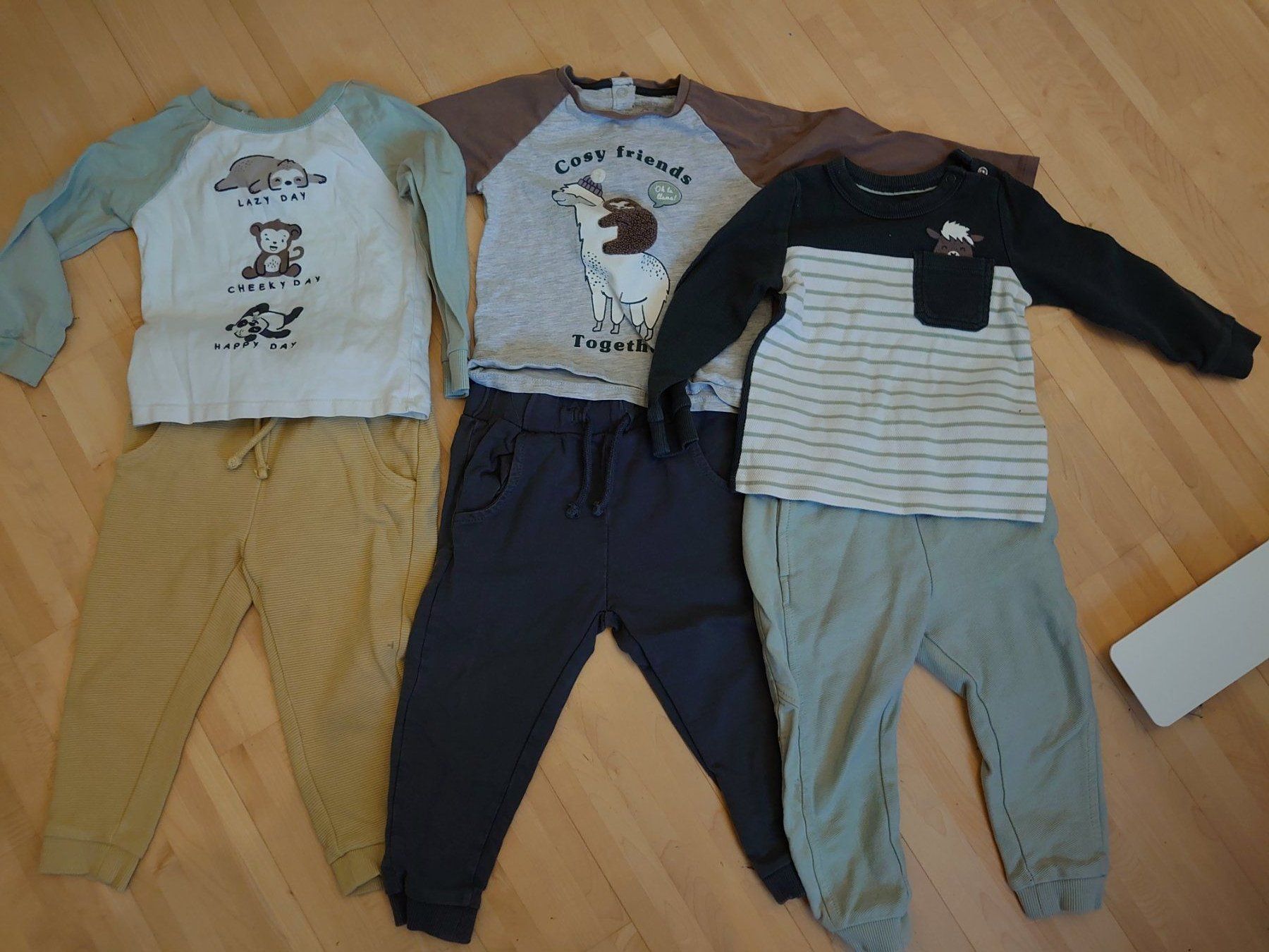 Kleiderpakete & -sets: 3x Hose mit Langarmshirt Gr. 92 – Gebraucht aus Bern von macsandra