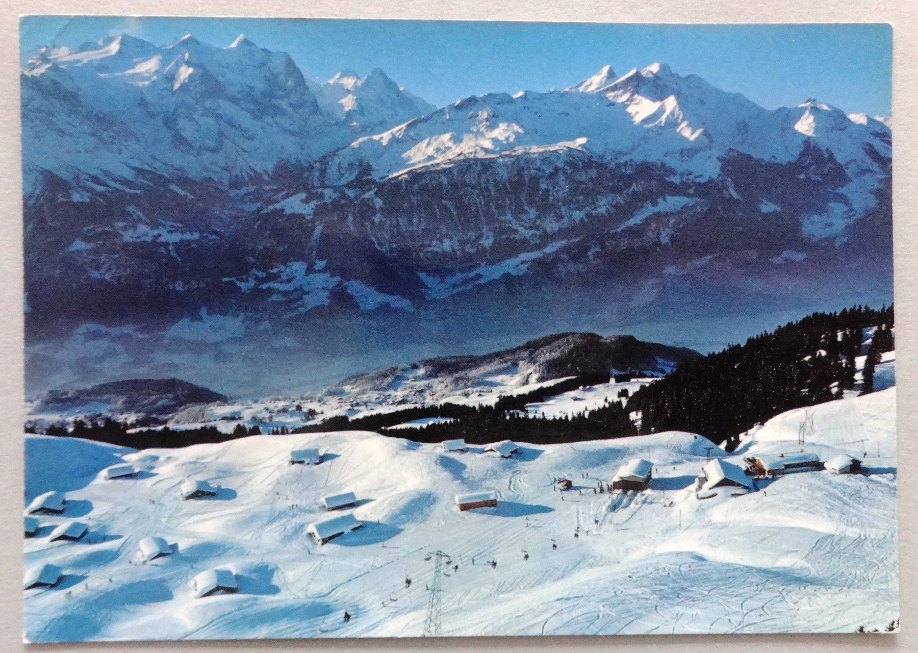 Cartoline postali: Käserstatt, Hasliberg 1835 m ü.M. – Usato da Fétigny venduto da Billy2miny