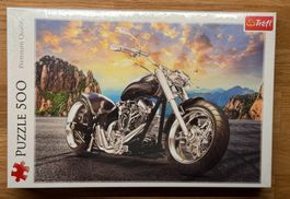 NEU! Puzzle - Motorrad-Motiv - 500 Teilen