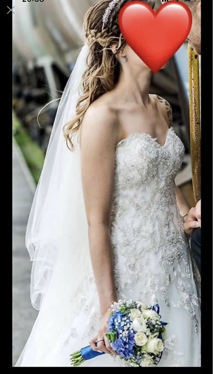 Vestiti: Brautkleid Gr. 36 – Usato da Thierachern venduto da HoneySE 2