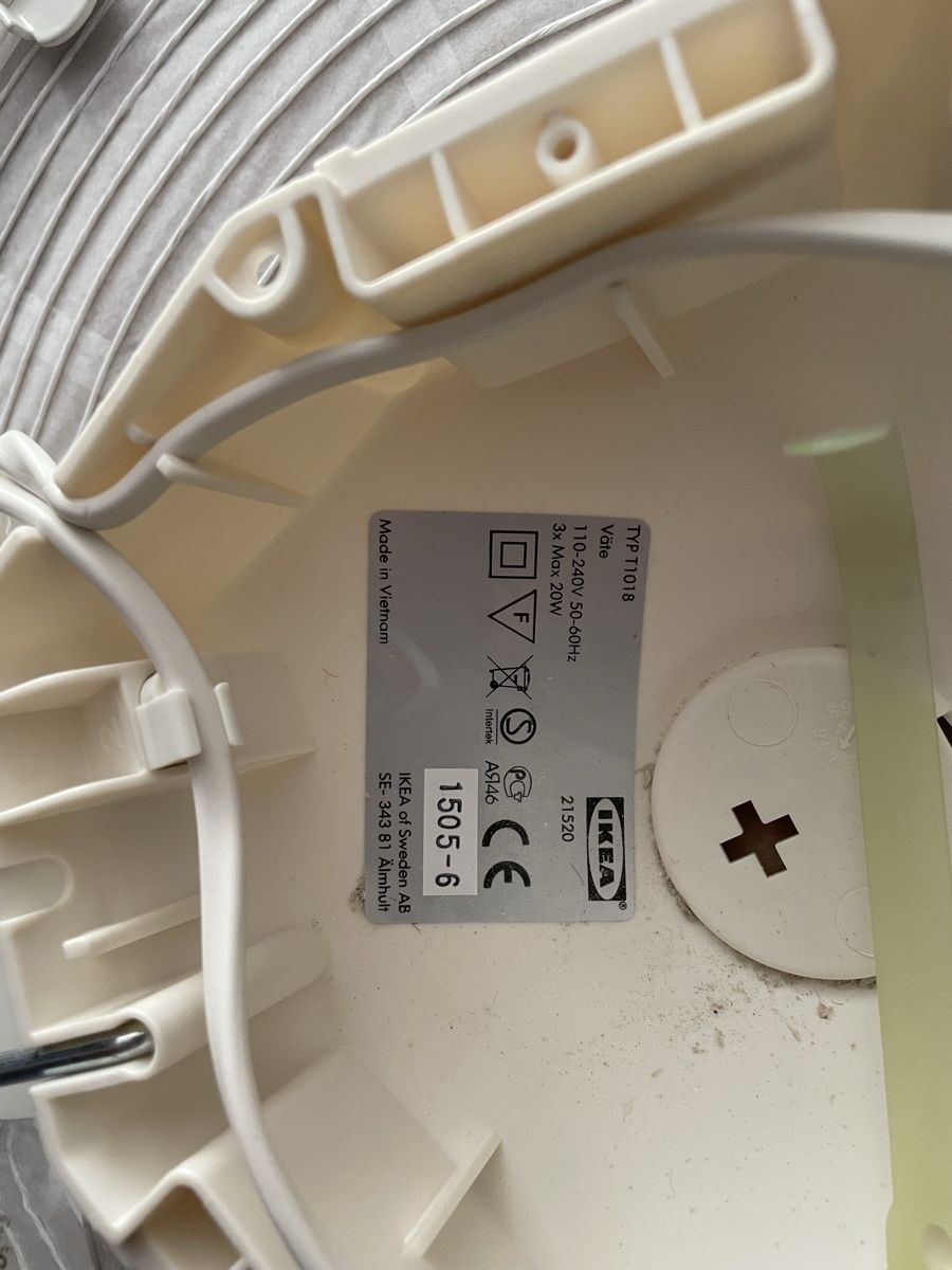 Ikea Kronleuchter & Deckenlampen: Plafonnier IKEA Väte – Gebraucht aus Cully von r_lo 3