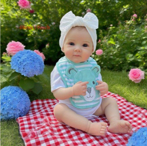 Bambole: Reborn Baby Puppe, lebensecht Mädchen – Nuovo e nell'imballaggio originale da Amriswil venduto da Ravinvida 2
