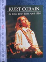 KURT COBAIN THE FINAL TOUR PARIS 1994 AK HEROES