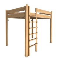 Hochbett / Stockbett mit 2 Liegeflächen, De Breuyn