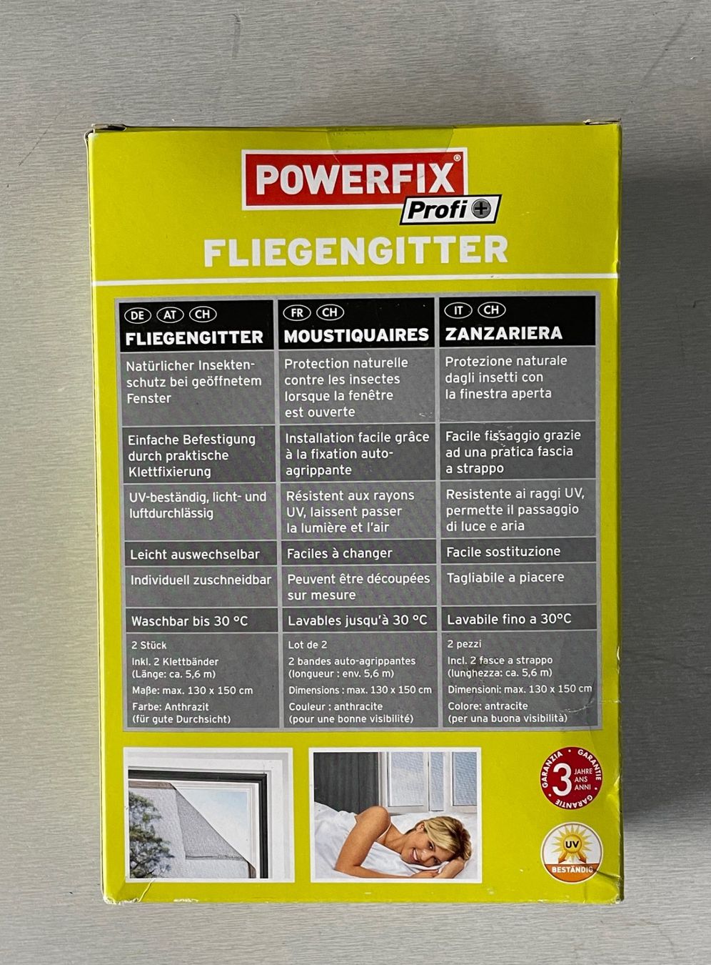 Sonstiges für Haushalt & Wohnen: POWERFIX-Fliegengitter (130 x 150 cm) – Gebraucht aus Buchs SG von Handyman77 1