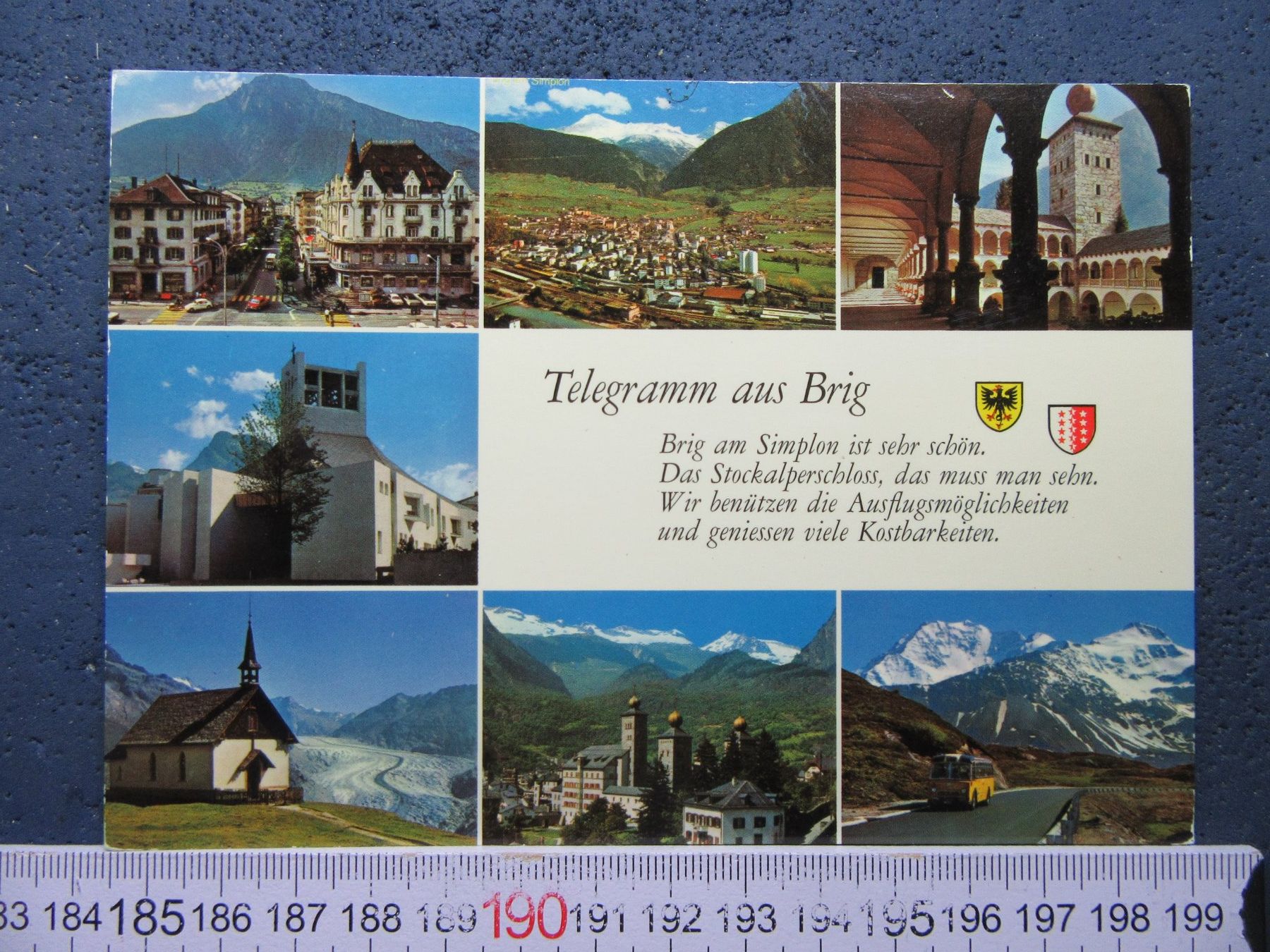 Cartoline postali: BRIG WALLIS AK VS – Usato da Ettingen venduto da Hausi4711