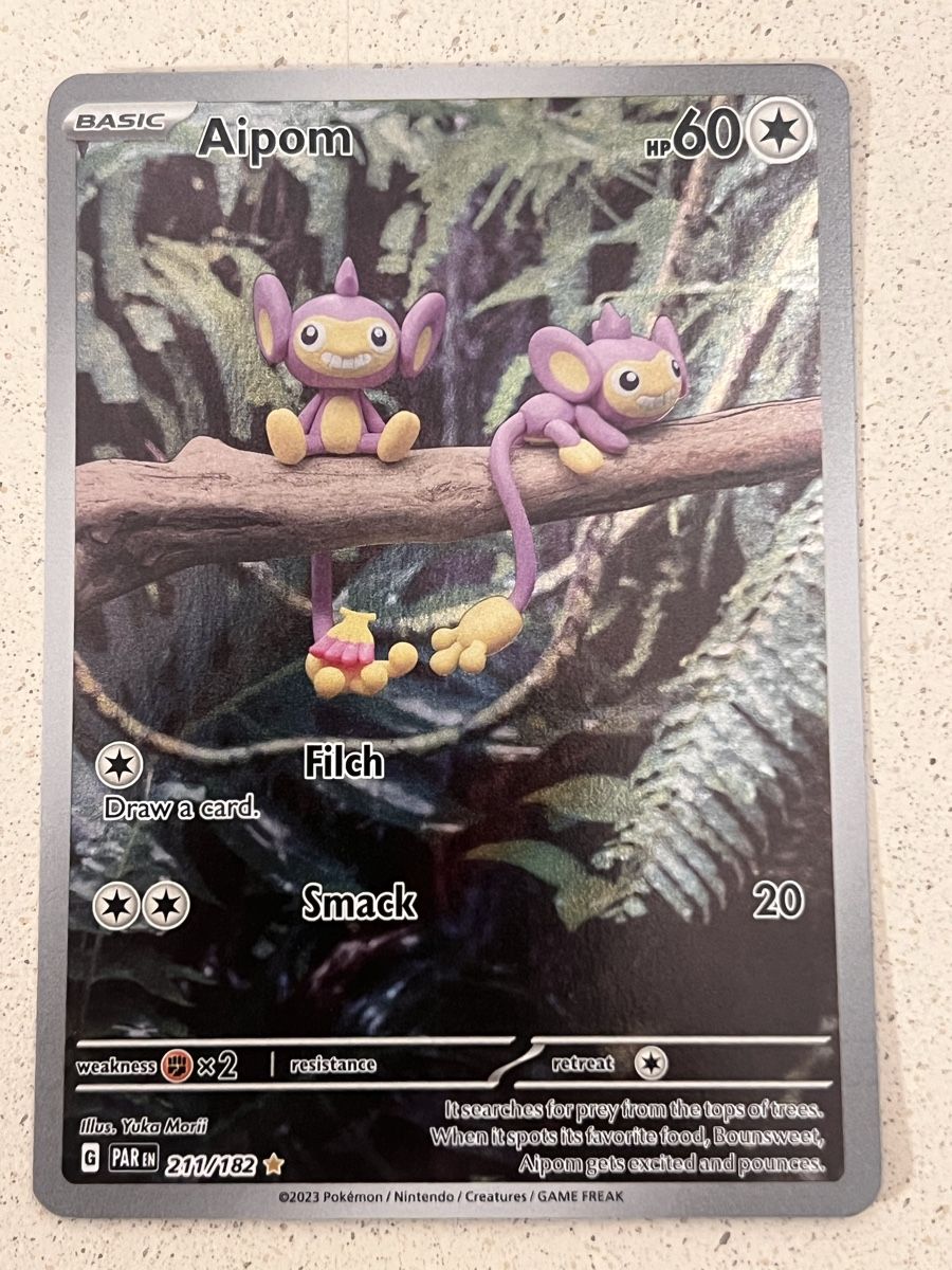 Pokémon Sammelbilder & Trading cards: Yuka Morii Aipom #211 – Neu (gemäss Beschreibung) aus Zollikon von inf_l5jd