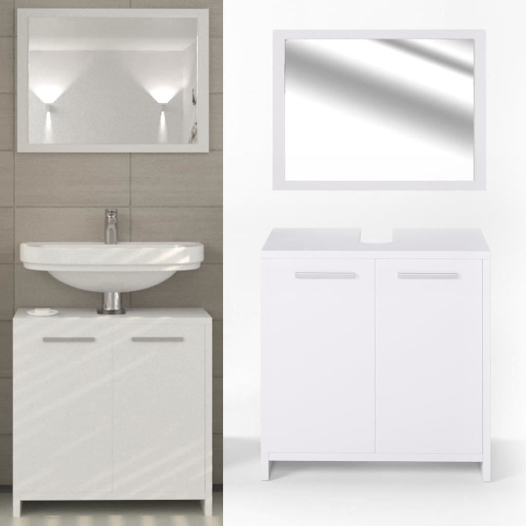 Mobili per bagno: Badezimmermöbel Badmöbel Set KOKO weiss – Nuovo e nell'imballaggio originale da Wallenwil venduto da toesstal-vertrieb 2