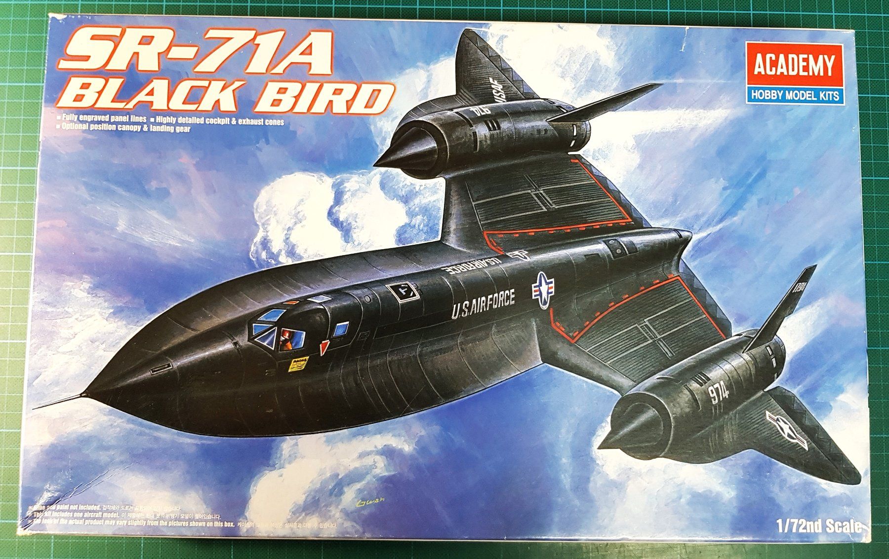 Kit di modellismo & Modellini statici: Lockheed  SR-71A   "Black Bird"  Academy  M 1:72 – Nuovo (secondo la descrizione) da Abtwil  SG venduto da Relluem1